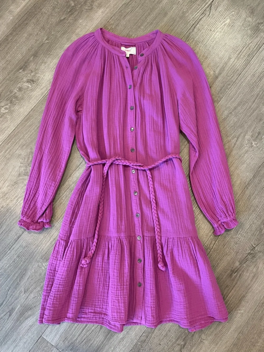 NWOT XiRENA Rainey Midi Dress in Bramble Berry (Purple Pink) - Picture 2 of 8